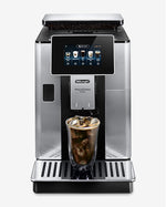 ماكينة قهوة ديلونجي بريمادونا سول، ماكينة قهوة أوتوماتيكية بالكامل من الحبوب إلى الكوب، أكثر من 20 وظيفة، مثالية للإسبريسو والأمريكانو والكابتشينو واللاتيه والماكياتو والعديد من وصفات القهوة الأخرى ECAM610.75.MB