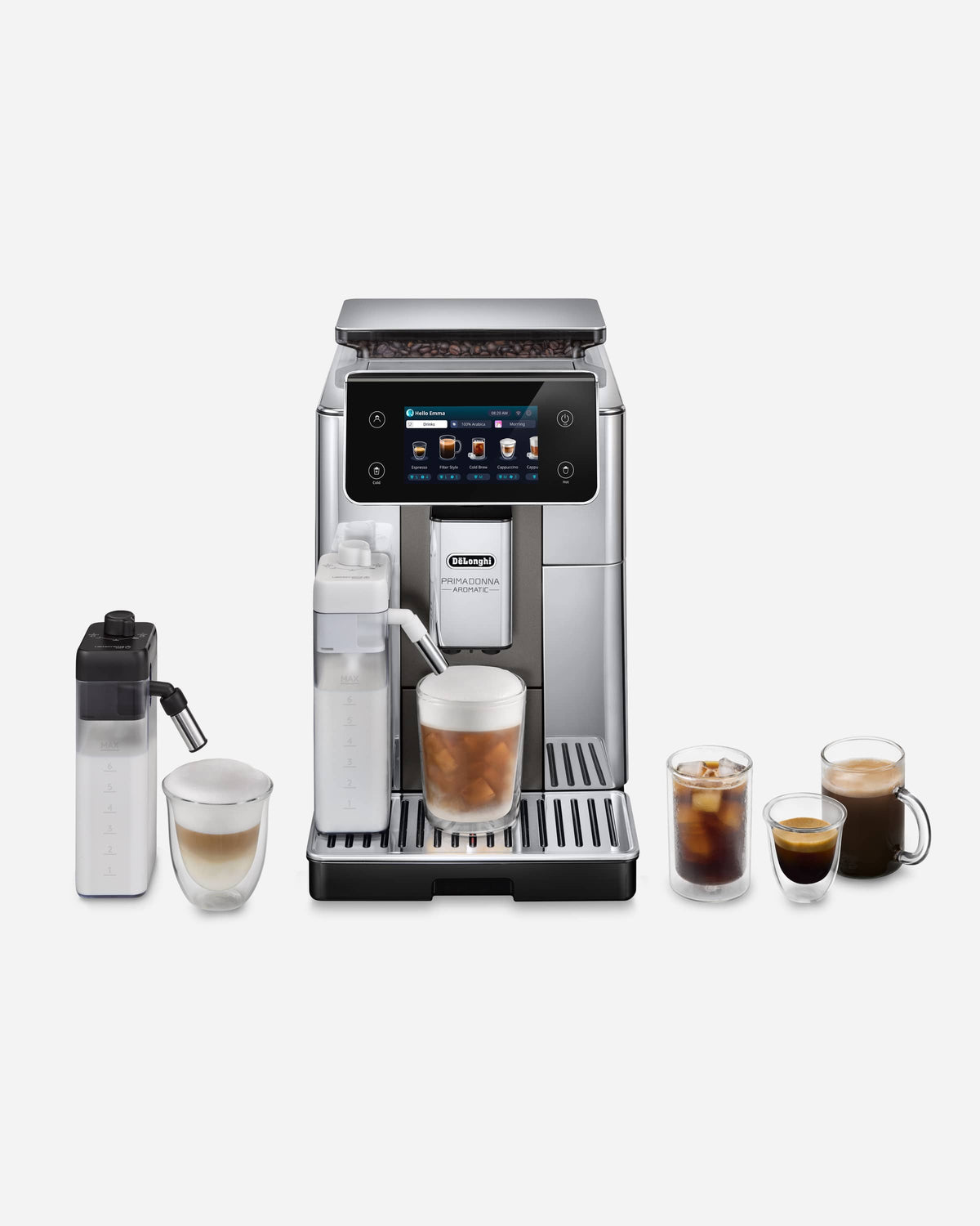 DELONGHI PRIMADONNA AROMATIC  FULLY AUTOMATIC  ECAM630.75.TSM