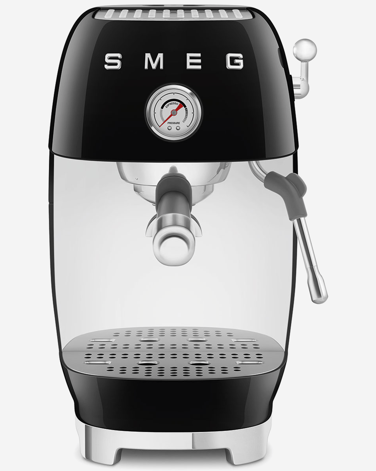 SMEG Espresso with Pump 50’s Style Black - ECF03BLUK