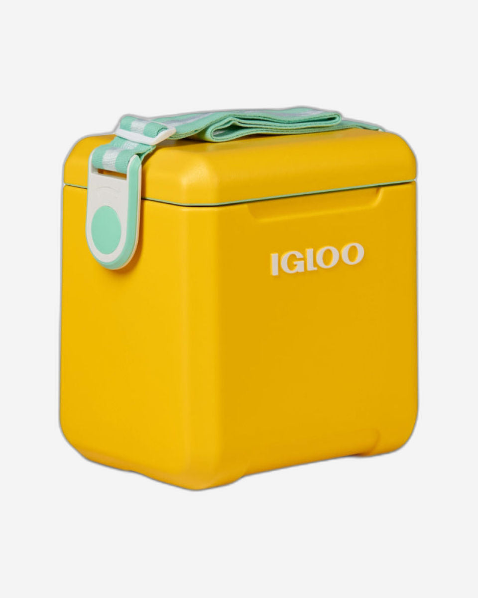 00032866-Igloo-11 Qt Tag-A-Long Too Cooler - أصفر صناعي