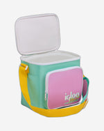 حقيبة غداء إيجلو ريترو مربعة مبردة - شاي الورد