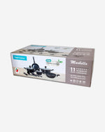 فريش تشويس - طقم أواني طهي ماربيلا من الألومنيوم المطروق الخالي من PFAS، 11 قطعة