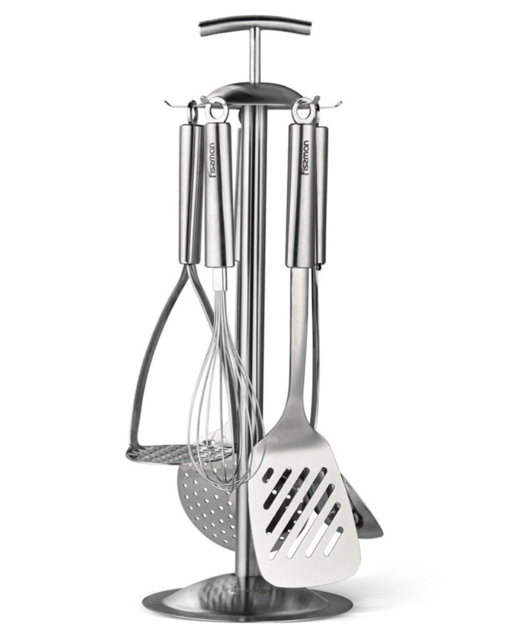 Fissman 6-Piece Cooking Utensil Tools Set Silver 16 x 43cm