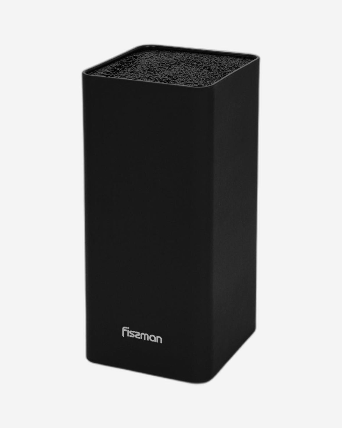 منظم سكاكين المطبخ من فيسمان، مقاس 10×10×22 سم، مربع الشكل، أسود (بلاستيك)