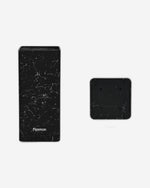 منظم سكاكين المطبخ من فيسمان، مقاس ١٠×١٠×٢٢ سم، شكل مربع، لون رخام أسود (بلاستيك)