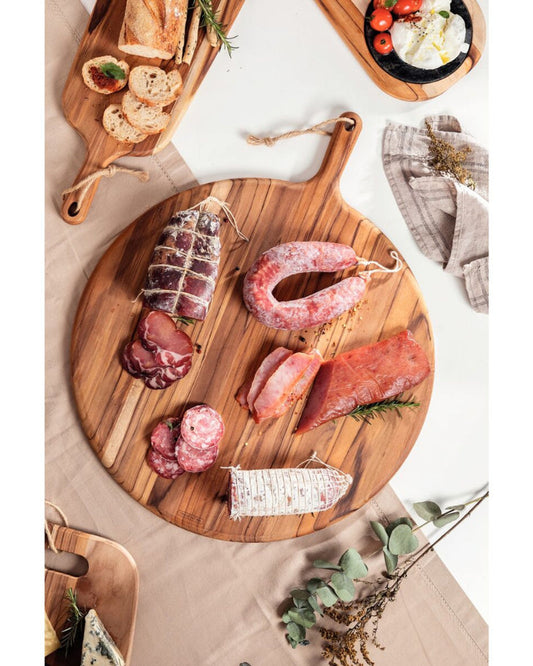 ترامونتينا منذ عام 1911، صنع في البرازيل، لوح بيتزا دائري ترامونتينا