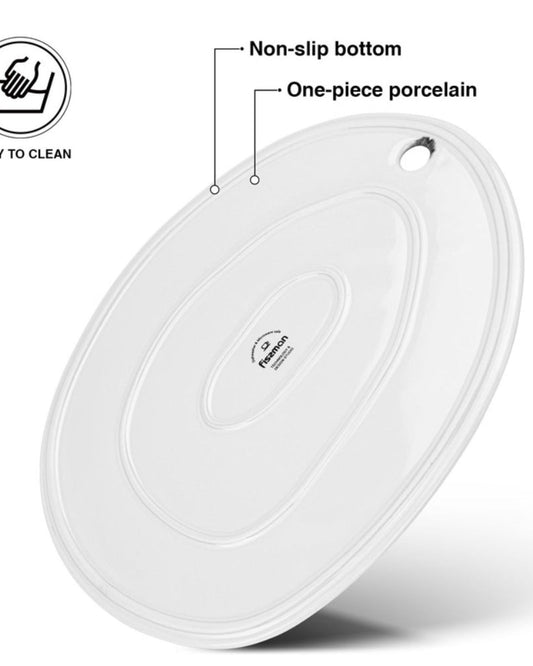 طبق تقديم فيسمان جالاكتيكا بورسلين 32 سم