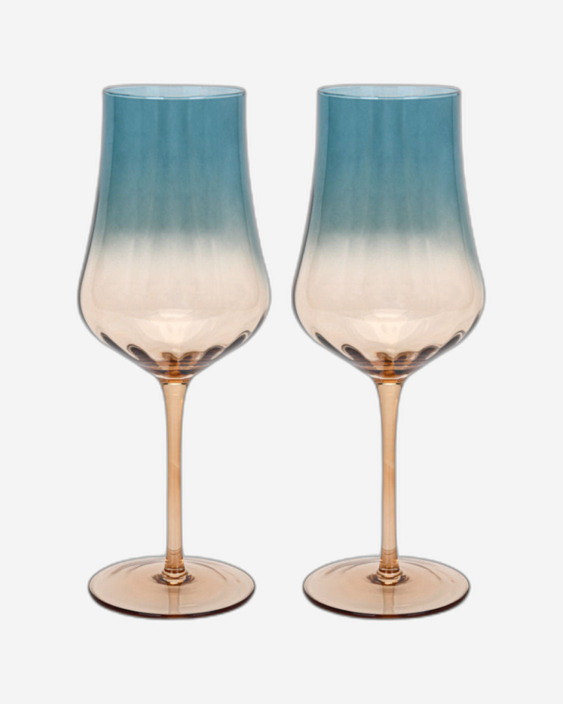 طقم كؤوس نبيذ فيسمان حمراء، قطعتان، سعة 600 مل