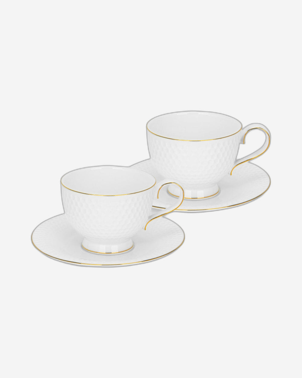 Fissman 2-Piece Cup and Saucer 200ml, Noemi Series