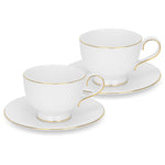 Fissman 2-Piece Cup and Saucer 200ml, Noemi Series