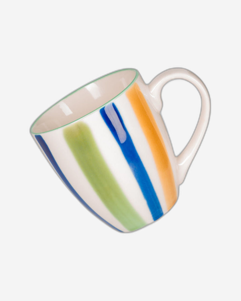 كوب فيسمان من البورسلين مكون من قطعتين بتصميم أنيق وبسيط سعة 430 مل