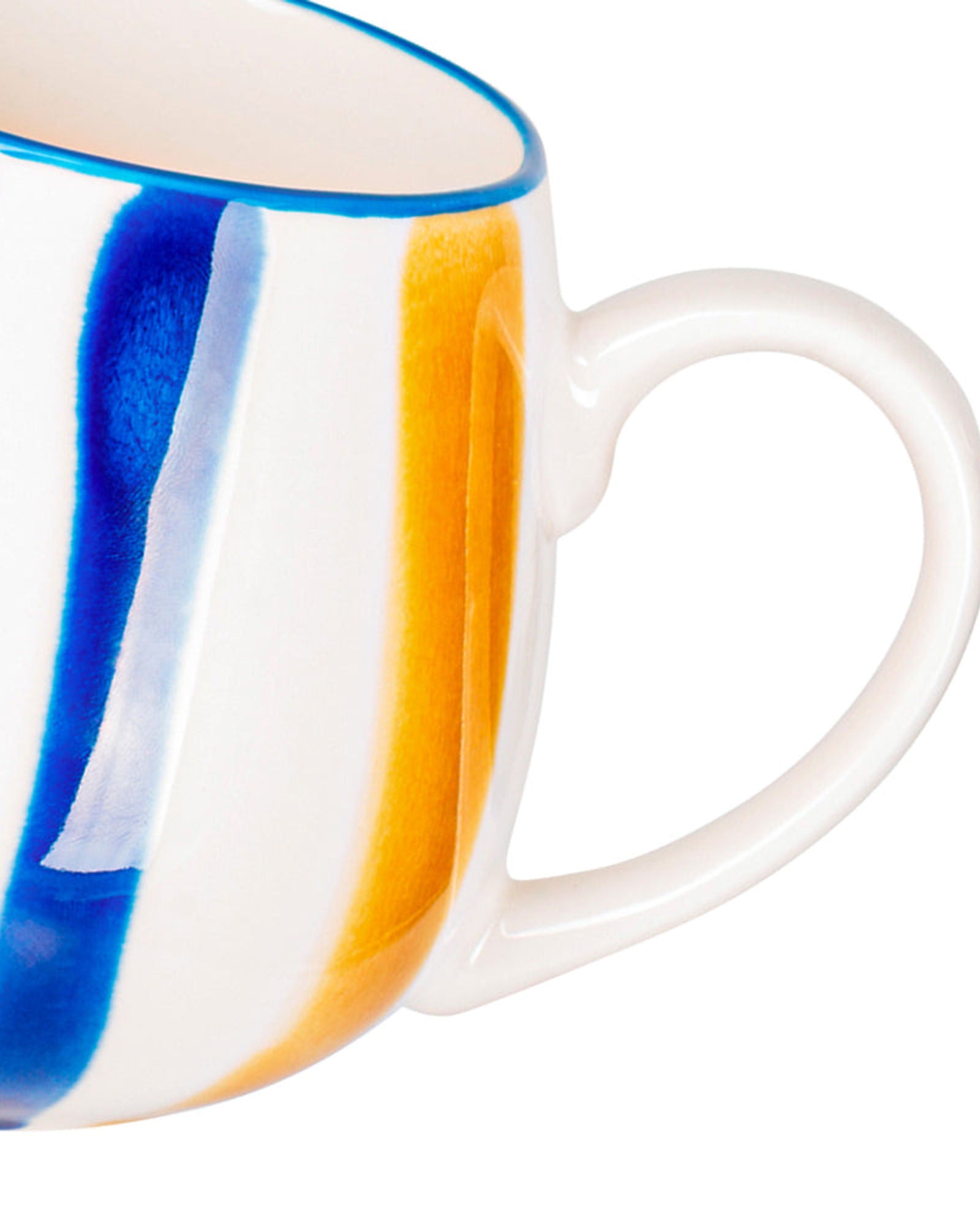 كوب فيسمان من البورسلين مكون من قطعتين بتصميم أنيق وبسيط سعة 450 مل