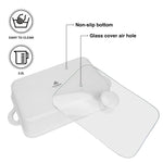 طبق تسخين مستطيل من فيسمان، 31 سم/2.2 لتر (بورسلين)