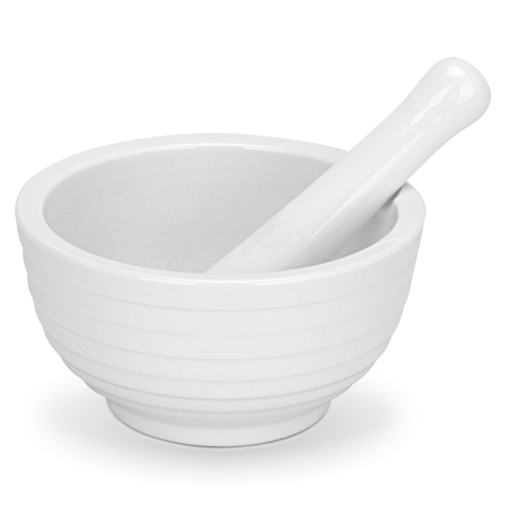 Fissman Pestle & Mortar Set 12cm Horeca Garlic Grinder Spices Herb Crusher