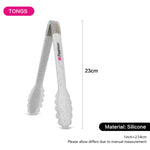 ملقط فيسمان أبيض 23 سم من سلسلة بيانكا من النايلون والسيليكون