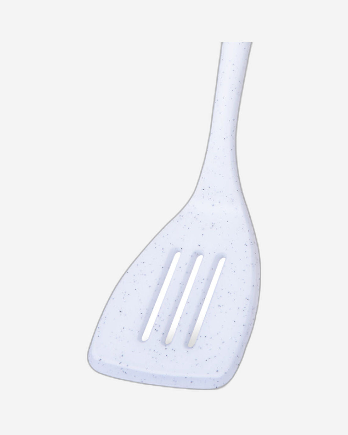 ملعقة تقليب مشقوقة من فيسمان، طراز بيانكا، مصنوعة من النايلون/ أبيض، طولها 32 سم