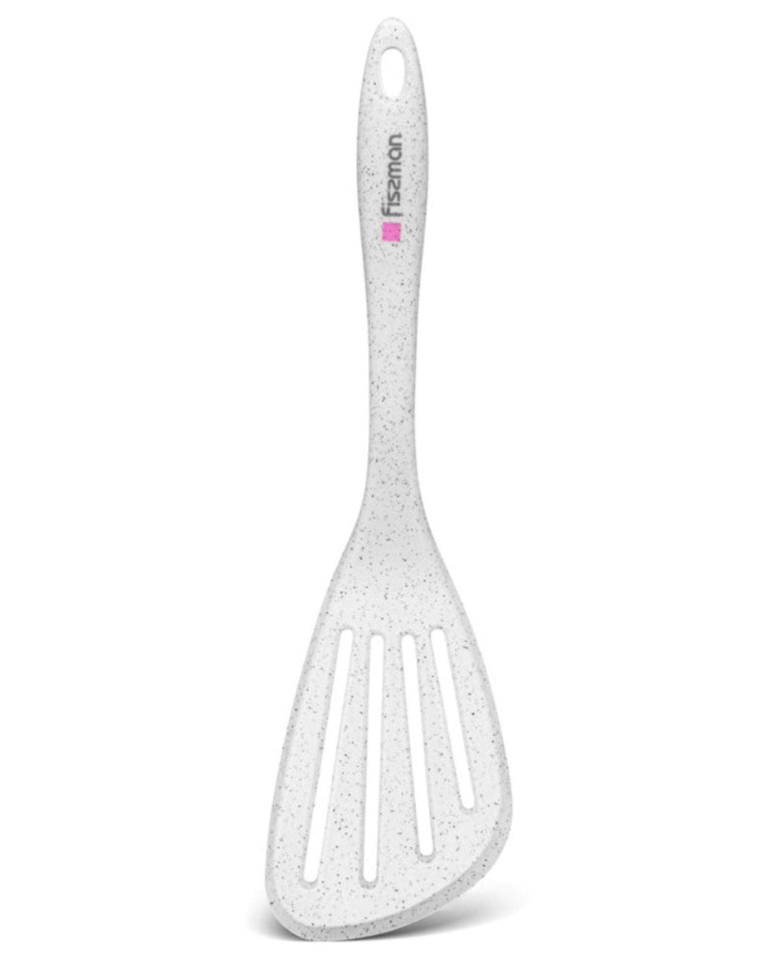 Fissman Slotted Turner White 32cm Bianca Series Nylon And Silicone