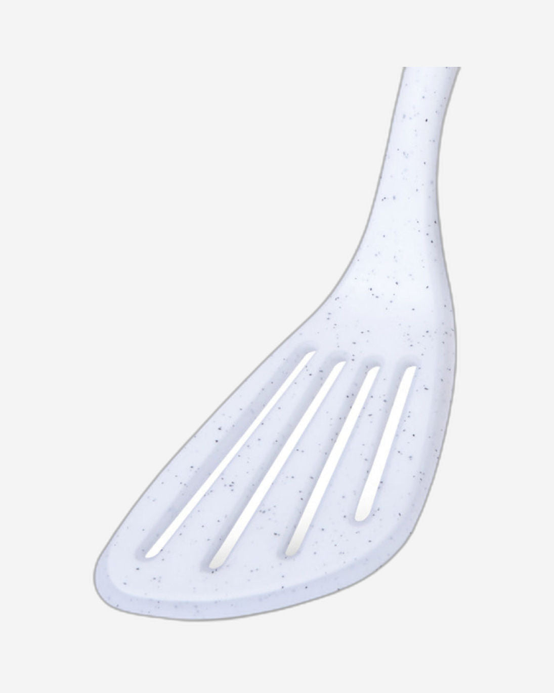 ملعقة تقليب مشقوقة من فيسمان، طراز بيانكا، مصنوعة من النايلون/ أبيض، طولها 32 سم