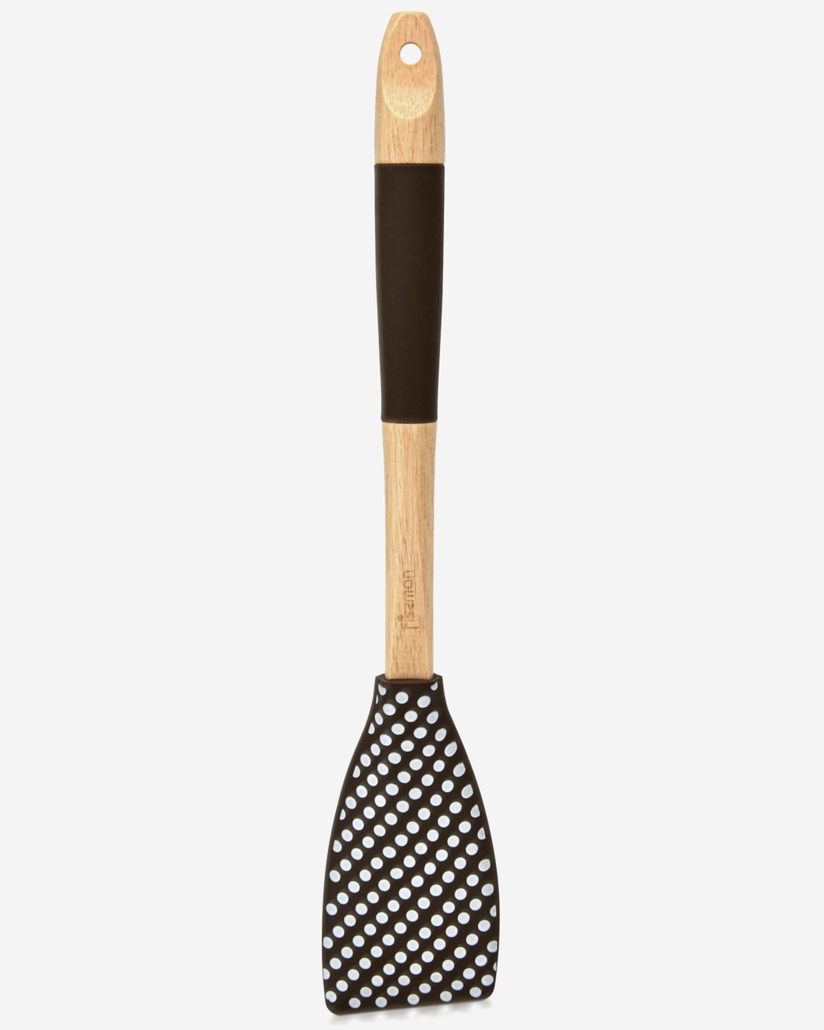 Fissman Skimmer Silicone Wooden Handle Brown/Beige 32cm