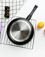 مقلاة فيسمان العميقة 26 سم + مقلاة عميقة 20 سم من سلسلة برومو متعددة الطبقات من الألومنيوم غير اللاصق