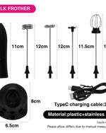 خلاط الحليب فيسمان (بلاستيك + فولاذ مقاوم للصدأ)