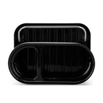 منظم وحامل إسفنج فيسمان مع حامل فرشاة مرتفع وحجرة سائل غسيل الأطباق