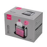 منظم وحامل إسفنج فيسمان مع حامل فرشاة مرتفع وحجرة سائل غسيل الأطباق