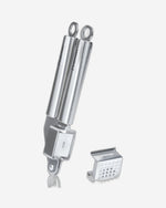 مكبس الثوم من فيسمان من الفولاذ المقاوم للصدأ سلسلة زوندا