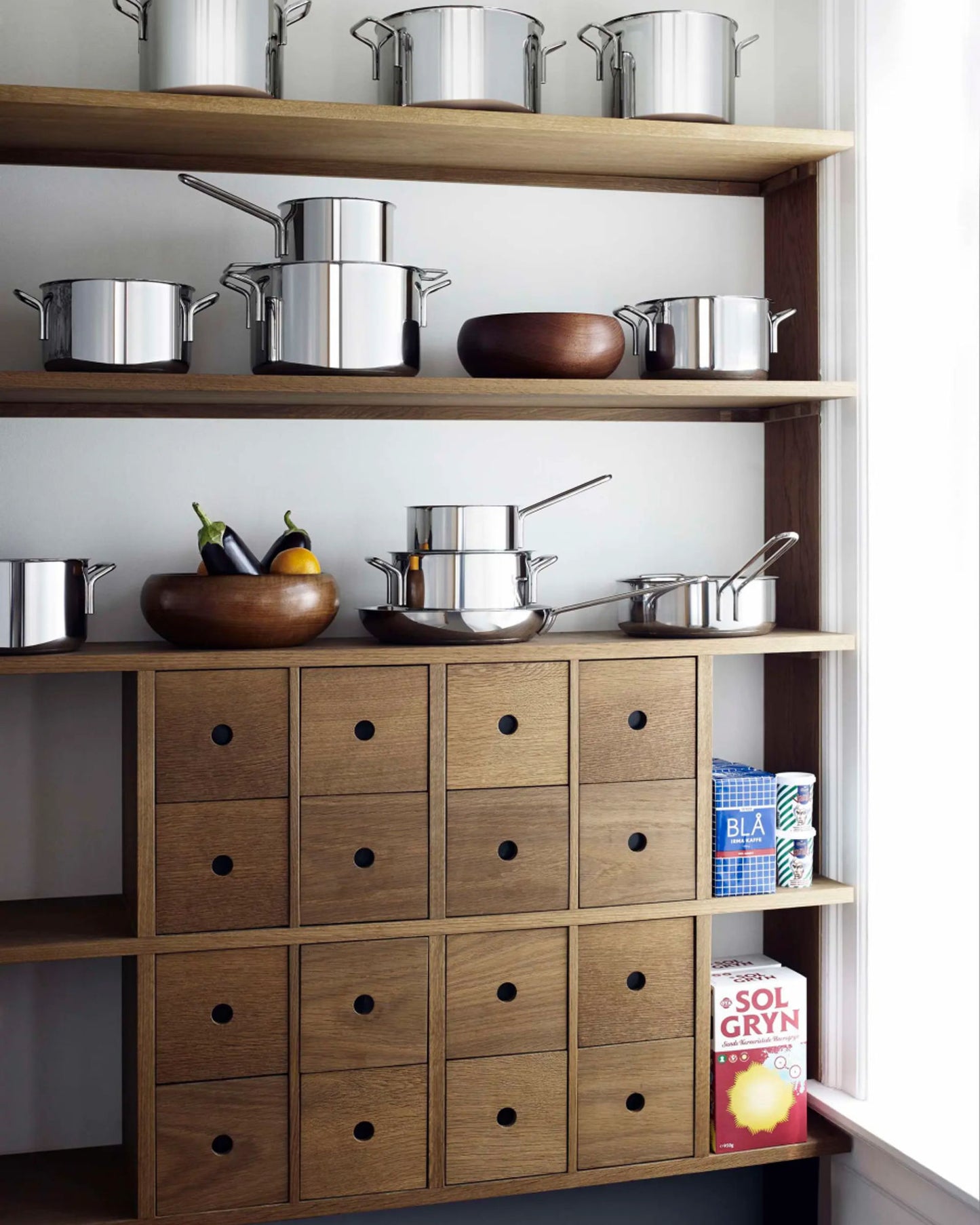 قدر إيفا سولو 202411 سعة 1.1 لتر 13 سم من الفولاذ المقاوم للصدأ