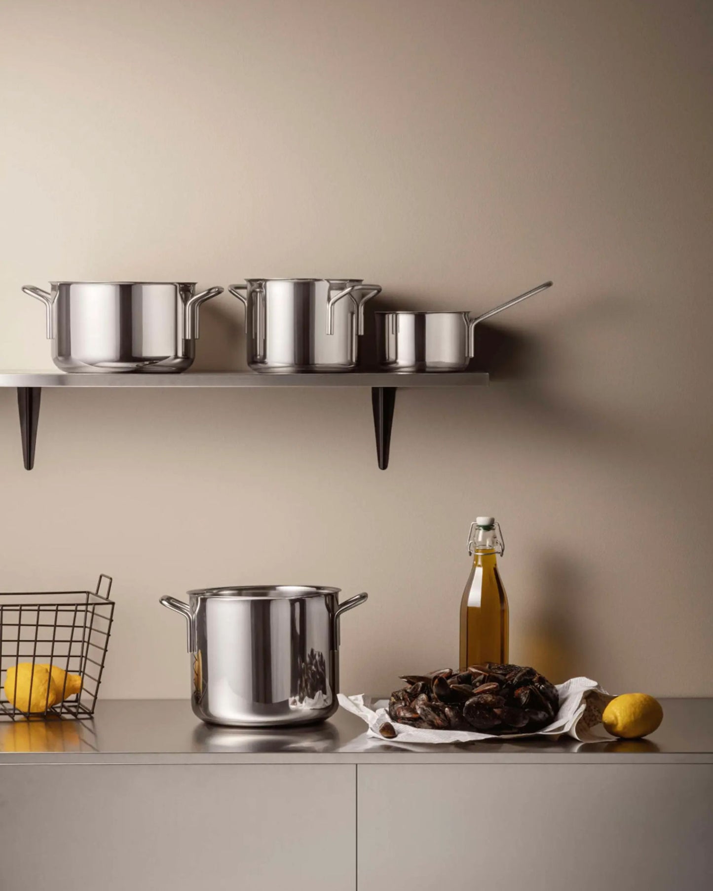 قدر إيفا سولو 202411 سعة 1.1 لتر 13 سم من الفولاذ المقاوم للصدأ