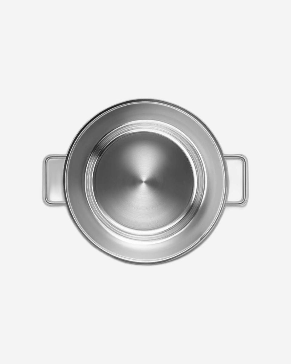 قدر إيفا سولو 202415 سعة 15 لترًا، 28 سم، مصنوع من الفولاذ المقاوم للصدأ