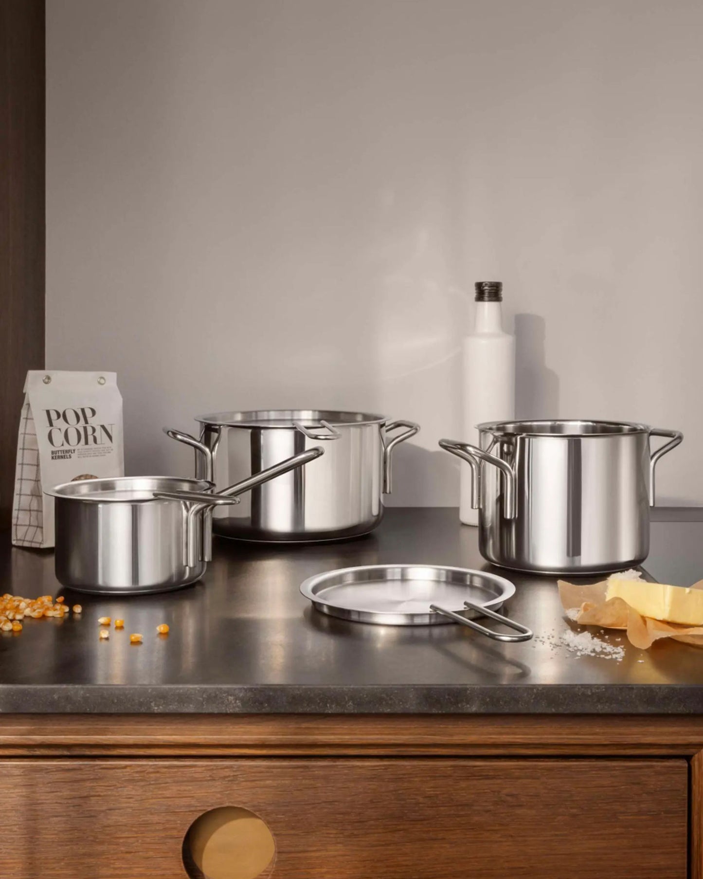 غطاء إيفا سولو 206013 مقاس 13 سم من الفولاذ المقاوم للصدأ