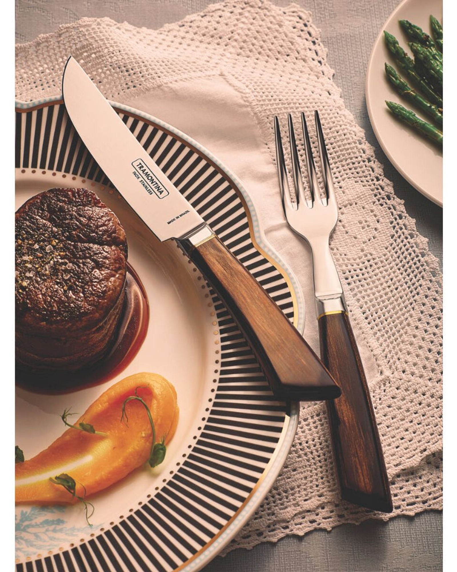 ترامونتينا منذ عام 1911، صنع في البرازيل، شوكة جامبو