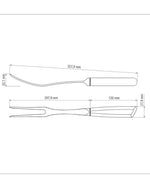 شوكة نحت ترامونتينا منذ عام 1911، صنع في البرازيل