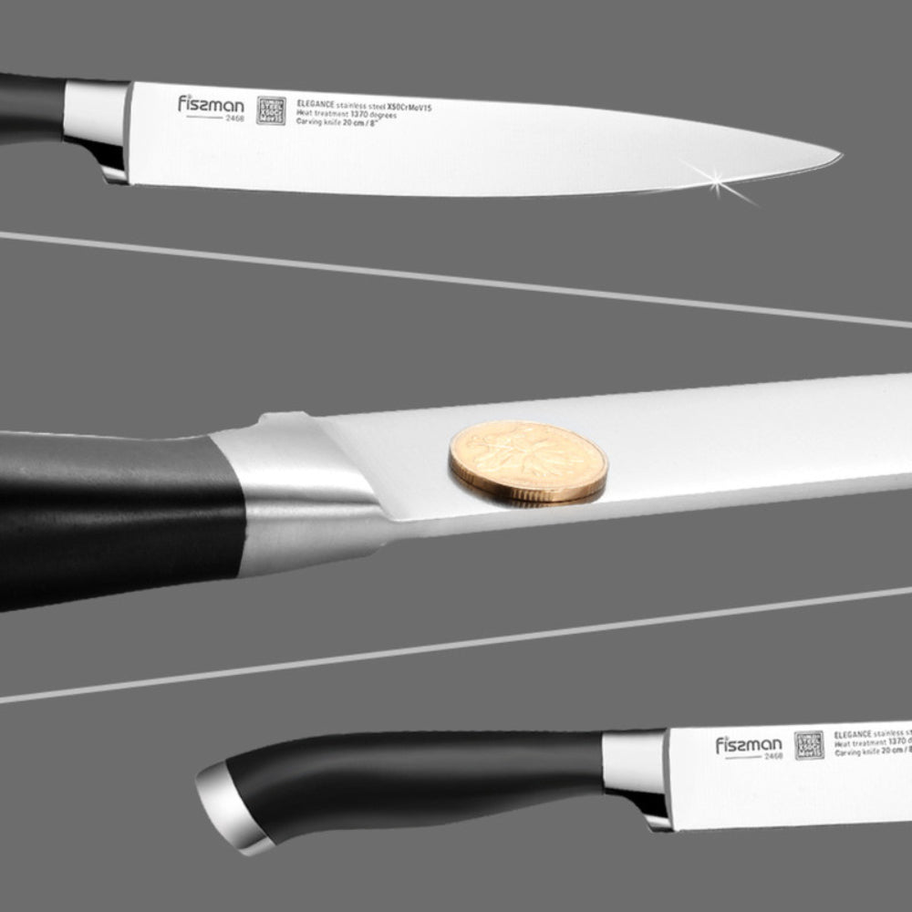 سكين نحت فيسمان 8 إليجانس (فولاذ X50crmov15)