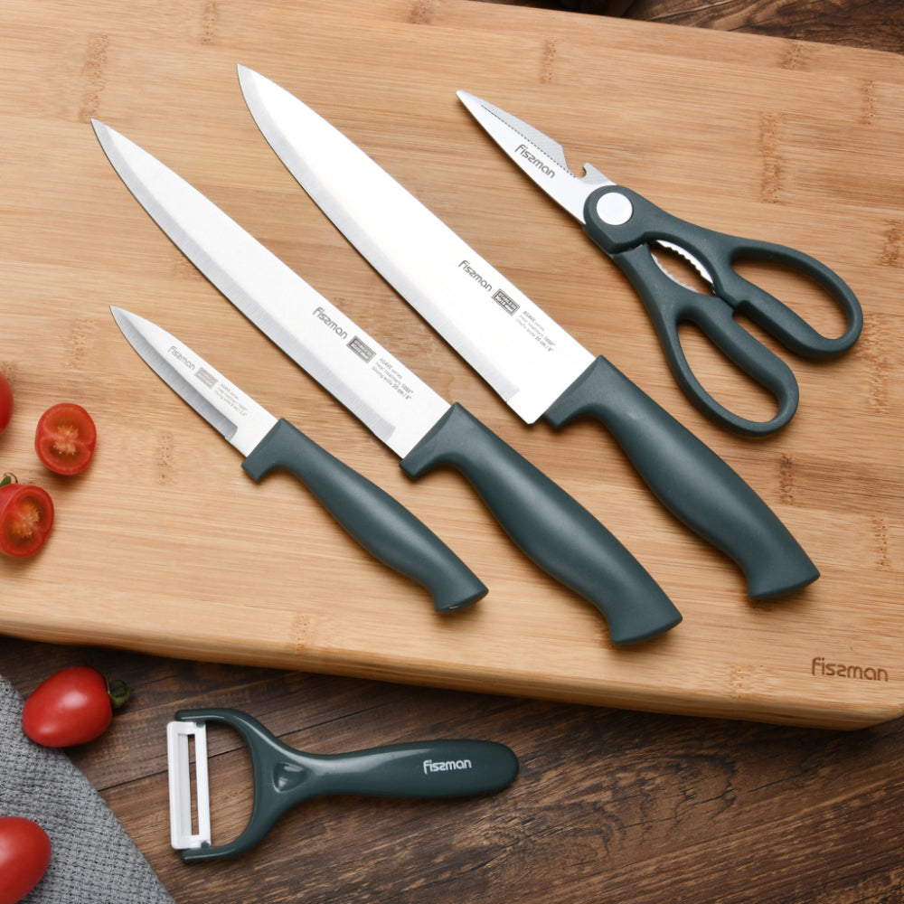 Fissman 5-Piece Knife Set Agave 3cr13 Steel