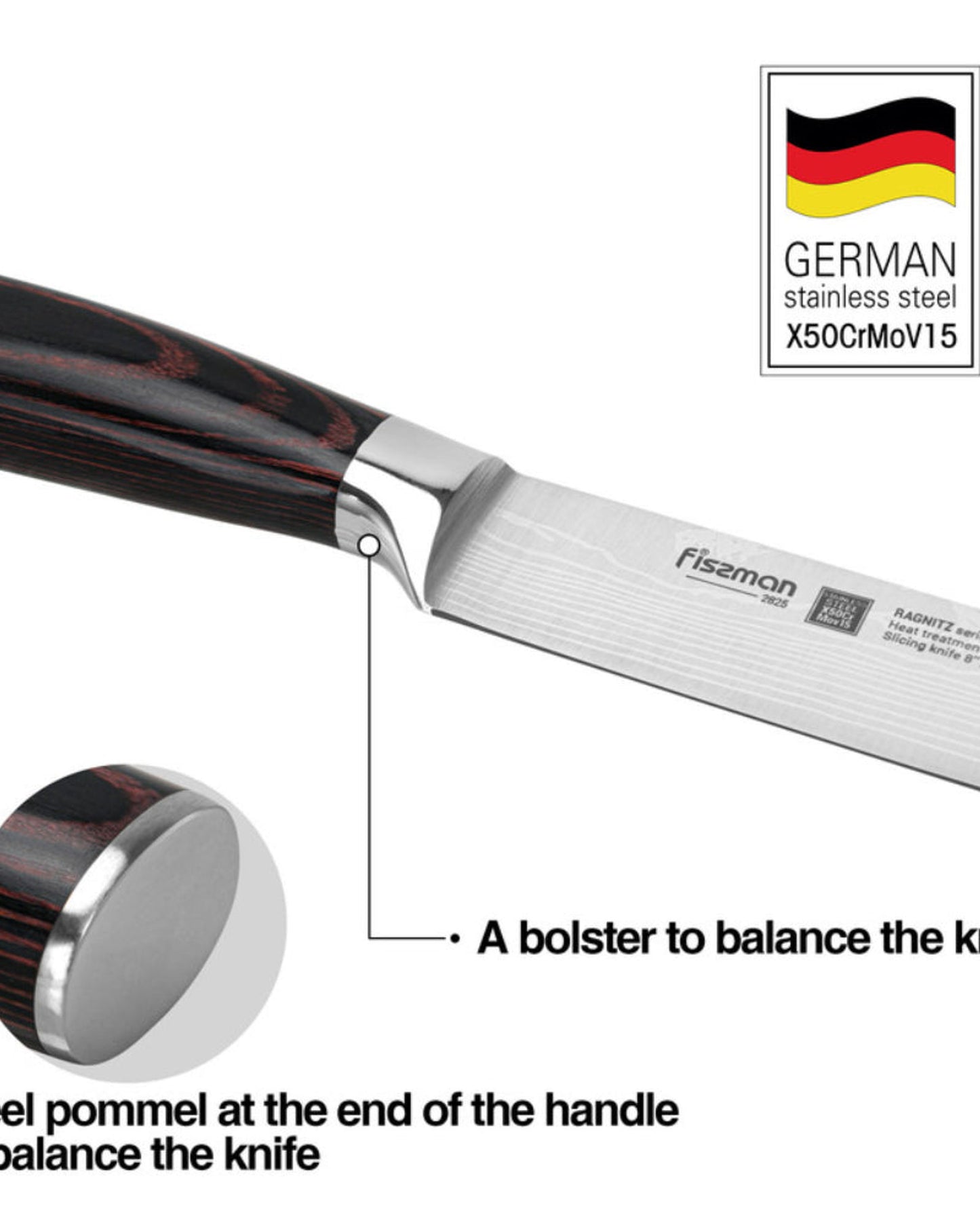 سكين نحت فيسمان راجنيتز 8 بوصة