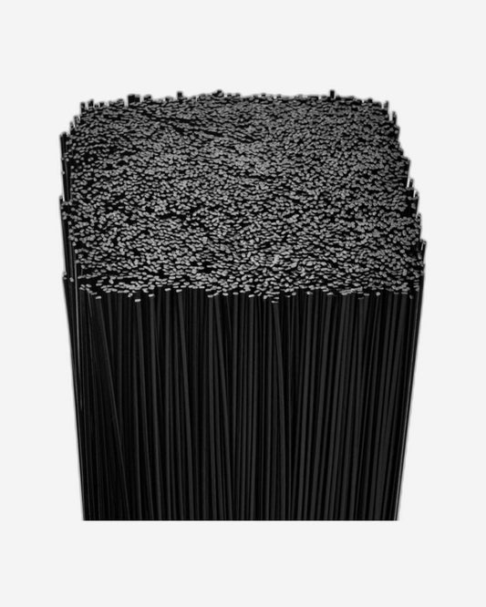 قوالب رخامية عالمية لسكاكين فيسمان. حاملات مزودة بفتحات للمقصات وقضيب الشحذ، قابلة للفصل لسهولة التنظيف، أبيض/أسود، ١١×٢٣×١١ سم.