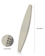 مبراة سكاكين فيسمان مع حجر شحذ من كوروندوم رمادي 24×3.5×1.5 سم