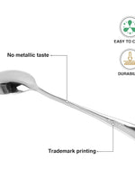 مجموعة أدوات مائدة فيسمان، ملعقة تقديم، 3 قطع، 21 سم، من الفولاذ المقاوم للصدأ، سلسلة فلافيا