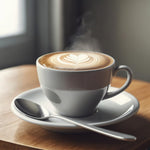 ملعقة لاتيه فيسمان، 3 قطع، 20 سم، ملعقة قهوة بمقبض طويل، طقم أدوات مائدة من الفولاذ المقاوم للصدأ، سلسلة فلافيا