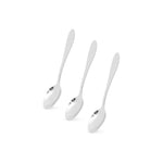 ملاعق شاي فيسمان فلوي من الفولاذ المقاوم للصدأ، 3 قطع، مقاس 14 سم