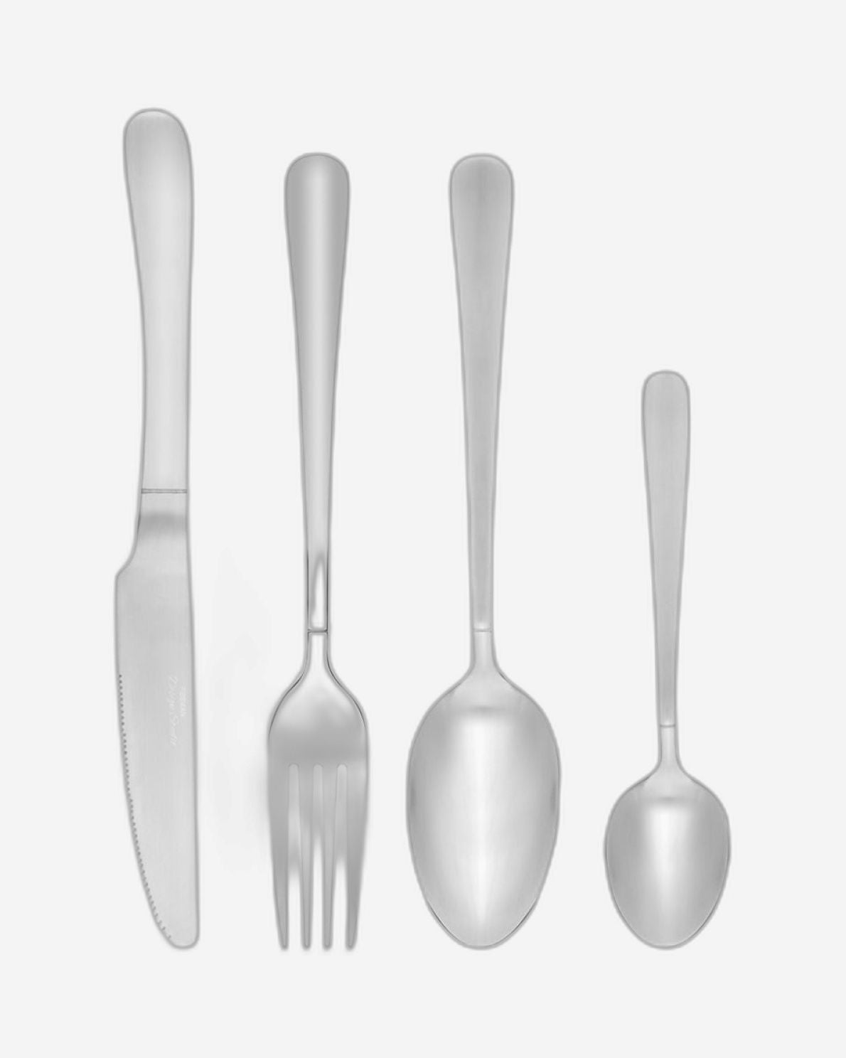 طقم أدوات مائدة فيسمان من 24 قطعة، من الفولاذ المقاوم للصدأ، سلسلة فوريو