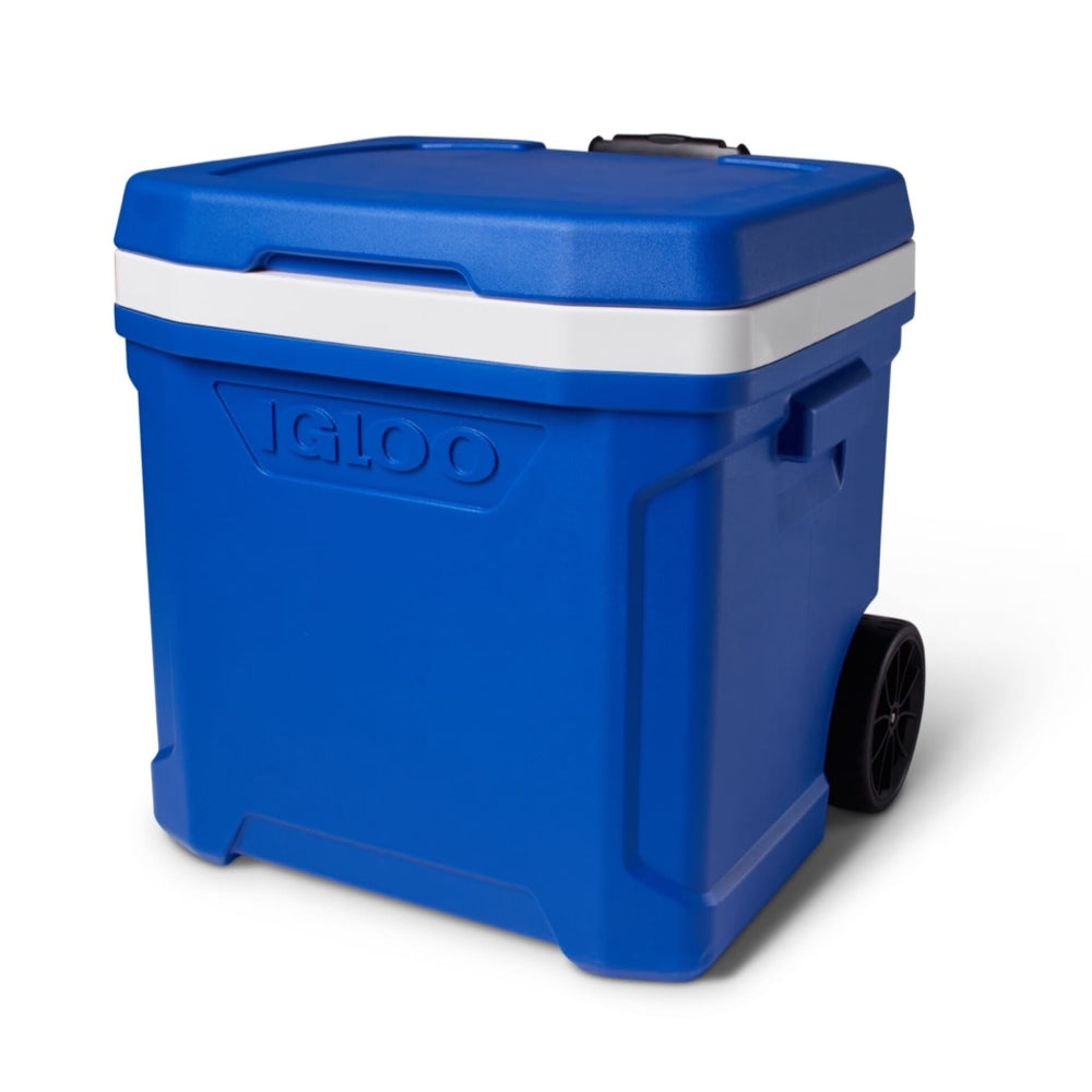 00034679-Igloo-Profile II 60 Roller Cooler Box - Majestic Blue