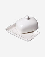 طبق زبدة فيسمان من سلسلة أليكسا، مقاس 17.8×11.5 سم، لون أبيض (بورسلين)