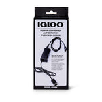 محول طاقة تيار متردد Igloo-110 فولت لمبردات Kool Mate Cool Chill الحرارية الكهربائية الخالية من الجليد - أسود