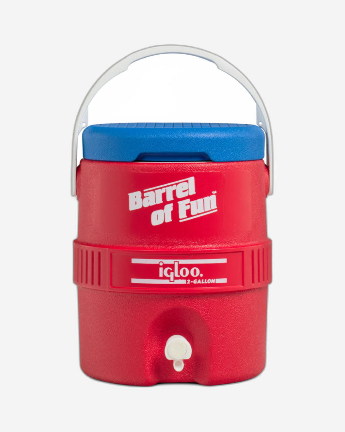 00042339-Igloo - برميل مرح عتيق سعة 2 جالون - أحمر