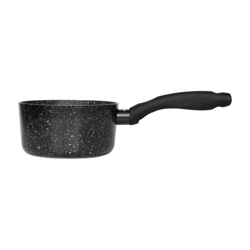 Fissman Saucepan Black 1LTR Aluminium Fiore Series 