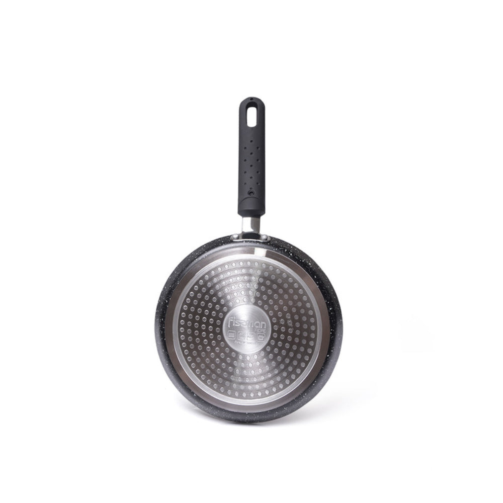Fissman Crepe Pan Fiore Series Marble Coated Multi Layered Aluminium Non Stick Grey 20cm