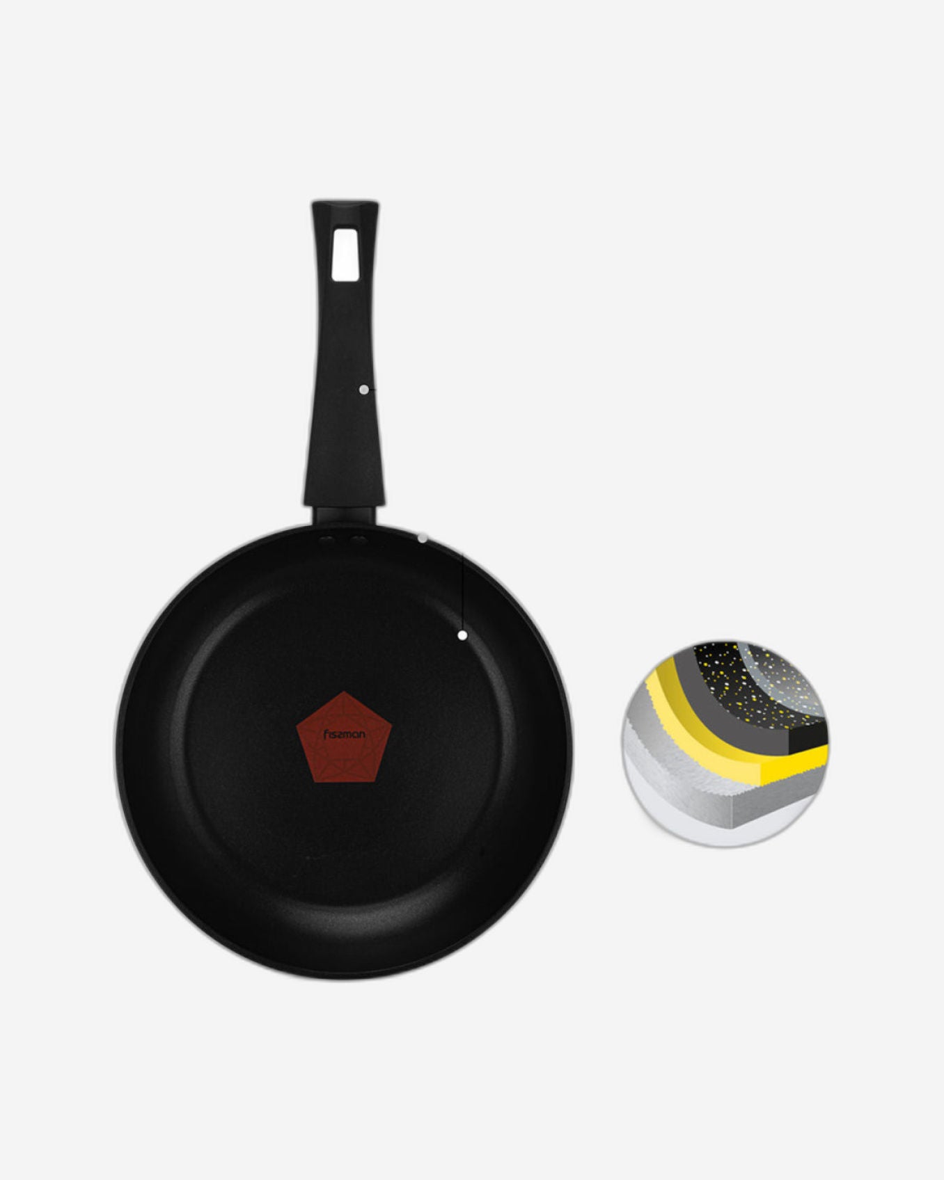 مقلاة فيسمان المفضلة المصنوعة من الألومنيوم 26 سم